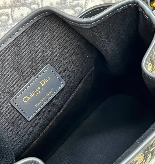 Сумка Dior C'est Dior, модель среднего формата синий
