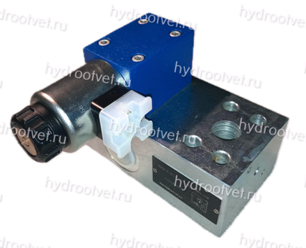 DBAW15BF2-2X/315-6EG24N9K4 - Предохранительный блок насоса Ду16 с давлением настройки до 315 бар, с разгрузкой B = открыт с электроуправлением G24