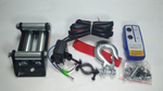 4000 Lbs + ПУ НА РУЛЬ (Сталь) / Лебедка 4000lbs (сталь) с пультом на руль, 12V ATV Electric Winch 4000lbs / 1814 кг со стальным тросом(9.3кг, 37х32х17см)