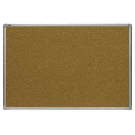 Доска пробковая для объявлений 120x180 см, алюминиевая рамка, 2х3 OFFICE, (Польша), TCA1218