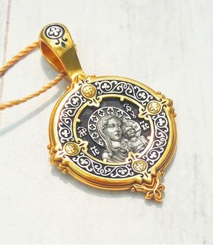Казанская икона Божией Матери. Образок