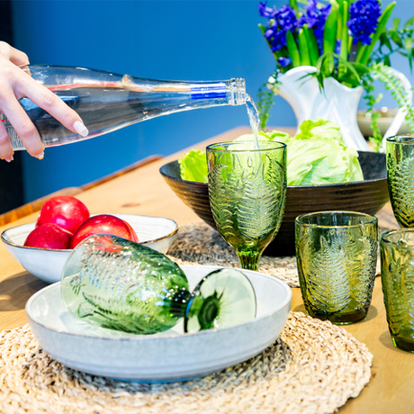 Набор бокалов 6шт 300мл Объект мечты Светский прием Эльза зеленый опал OM-21091715