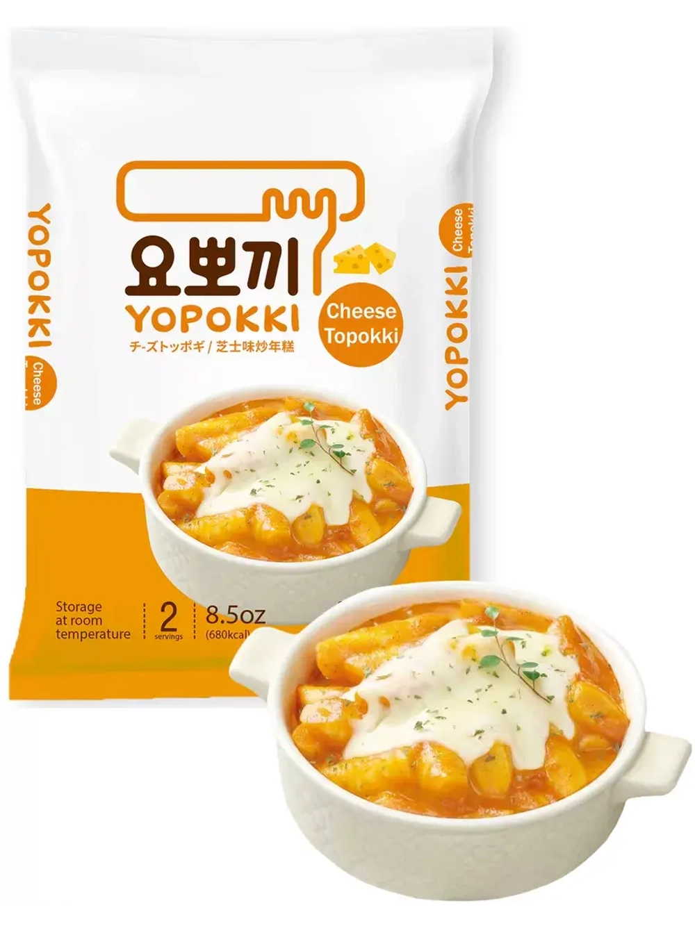 Токпокки Рисовые Клёцки с сыром, 240 г