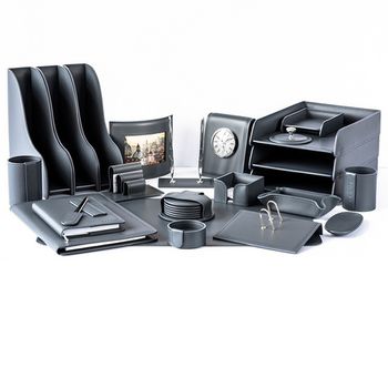 Настольный набор из кожи Cuoietto серии Business из 24 предметов (NBCCar24.1)