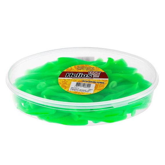 Виброхвост несъедоб. Vigor 3,75&#39;/9.5 см Electric green 100шт. (HS-6-007-N) Helios
