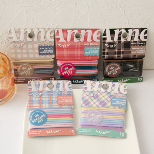 Набор бесшовных резинок для волос Anne