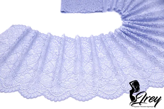 03-251 Кружево эластичное 22 см, лаванда