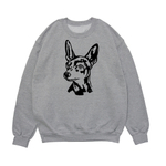 Свитшот "Цвергпинчер - портрет"