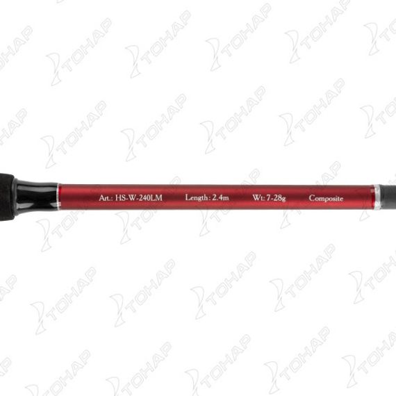Удилище спиннинговое Worker 240LM, 2.4m, 2sec., 7-28g (HS-W-240LM) Helios
