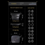Студийный фонарик SIDANDE 10 Вт для проекционной фотосъемки с фокусировкой