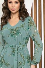 Платье "Волшебная история" (олива) П5205 LT Collection