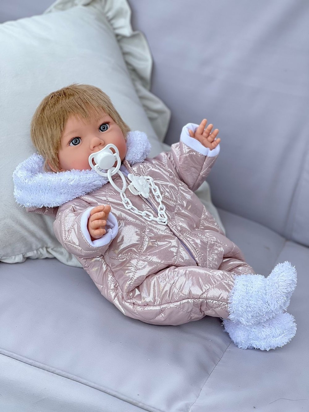 Кукла Marina and Pau 45cм Alina мягконабивная в пакете (M1160K)