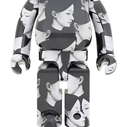 Дизайнерские игрушки BE@RBRICK 1000% BLACK Scandal Yohji Yamamoto × × S.H.I.P&crew 70cm, 2860063-611659172