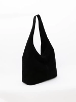 сумка через плечо шоппер натуральная замша