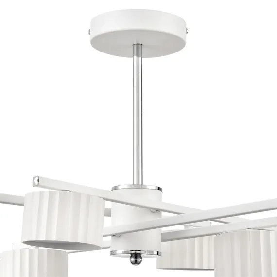 8241/8C COMFI LN26 244 белый/хром, металл Люстра потолочная LED GX53 8*7W 220V KARINA