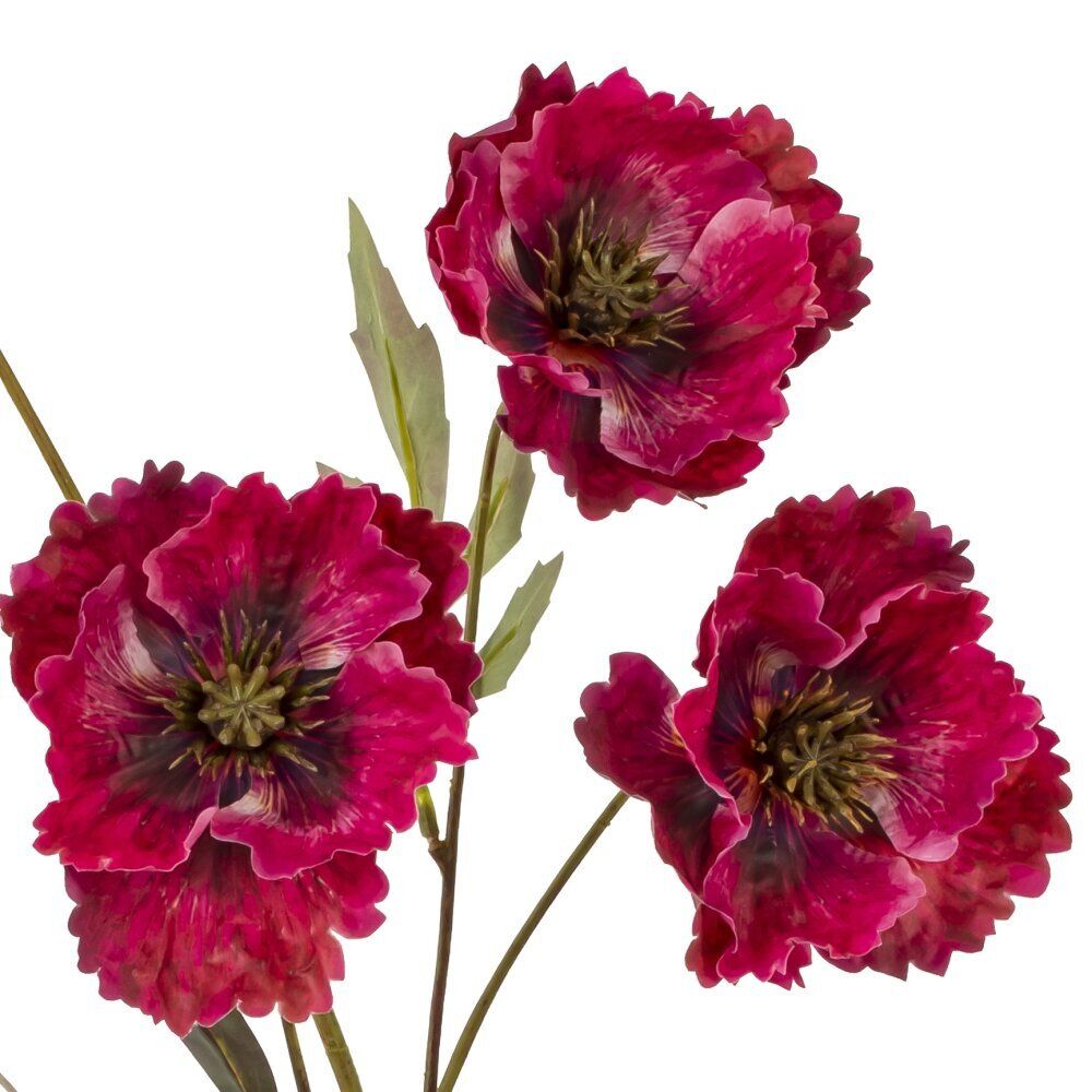 GAEM Цветок искусственный "Мак", L18 W18 H70 см