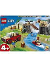 Конструктор LEGO City Wildlife 60301 Спасательный внедорожник для зверей
