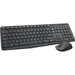 Комплект Logitech MK235 Wireless Desktop (клавиатура+мышь) USB, Black, 920-007948