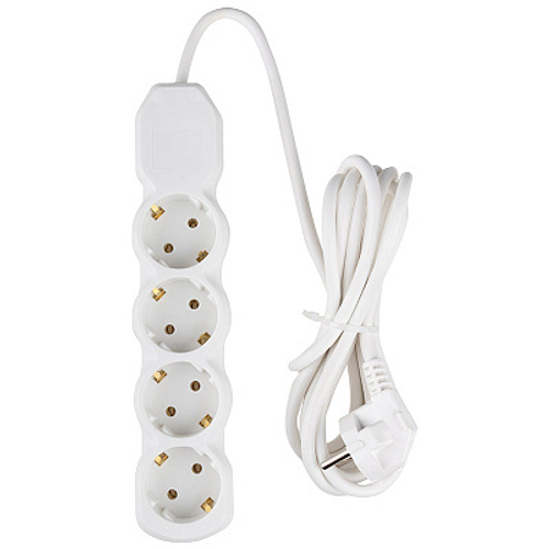 Удлинитель Engy "Гранд" 3м/4роз с заземлением (ПВС 3х0.75)