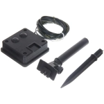 Гирлянда для улицы «Росинка» 10 м 100 ламп LED проволочн.пров. зелен., 8 реж.,IP-54, Белый (солнечная батарея)