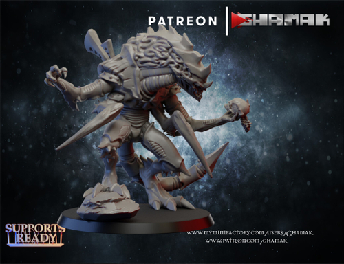 Genestealer Cults Patriarch Патриарх миниатюра для dnd, днд, pathfinder, фентези, Настольная игра, НРИ, Варгейм, РПГ