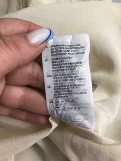 Блузка Raw свободного кроя, маркировка XS, визуально на 42 размер