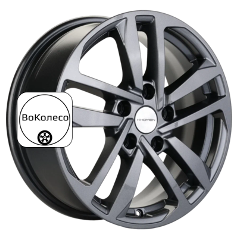 6,5x16/5x114,3 ET45 D67,1 KHW1612 (Huyndai/Mazda) Gray Khomen Wheels