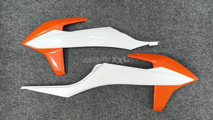 Боковины передние KTM 2020-2023 (Kews K20/GR8 до 23) бело-оранжевый