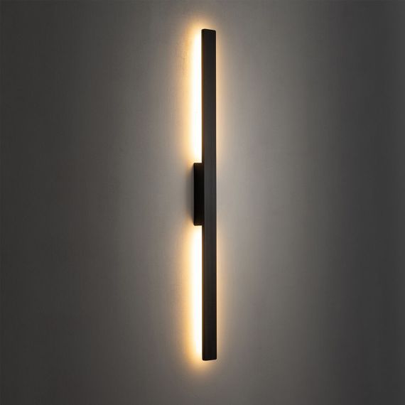 Уличный настенный светильник Nowodvorski Demi Led M Black 11555