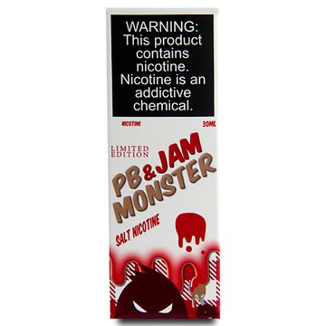 Жидкость Jam Monster (30 мл, 20 мг HARD SALT) PB & Strawberry