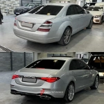 Обвес переделка для MERCEDES-BENZ W221 2006 - 2013 АПГРЕЙД ДО W223 2020 - 2024 Мерседес Бенц S класс