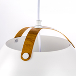 765046 Люстра LOFT 1х20W E27 БЕЛЫЙ IP20