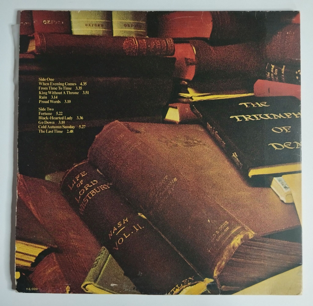 Винтажная виниловая пластинка LP Ken Hensley Proud Words On A Dusty Shelf (Japan 1973) (No Obi)