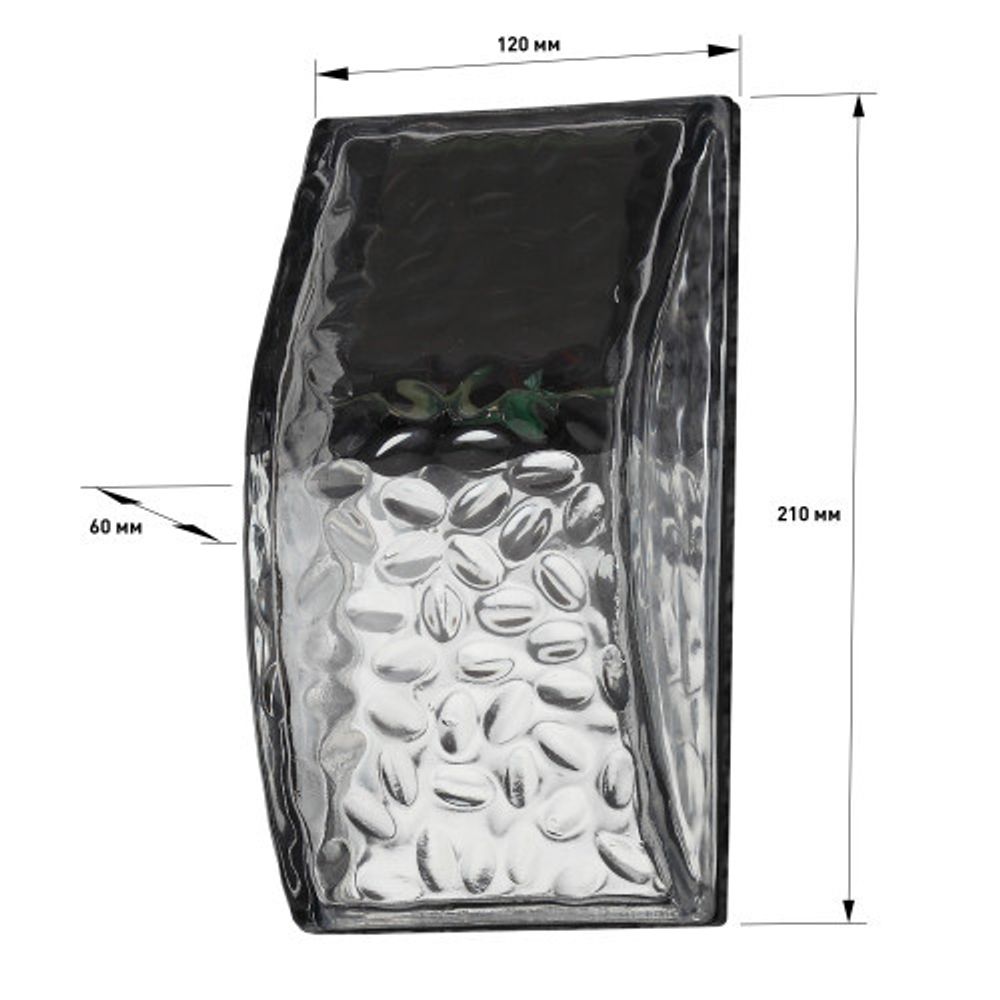 ERAFS024-39 ЭРА Фасадная подсветка Кристалл, на солнечной батарее, 3LED, 7lm