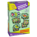 Настольная игра "Полосатый динозаврик" 5 раундов Играй Думай Учись (Bondibon)