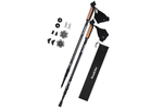 Палки для скандинавской ходьбы Roadlike Start с антишоком, Twist-Lock, черный
