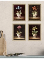 Картины на стену интерьерные 21*27 см 4 шт.