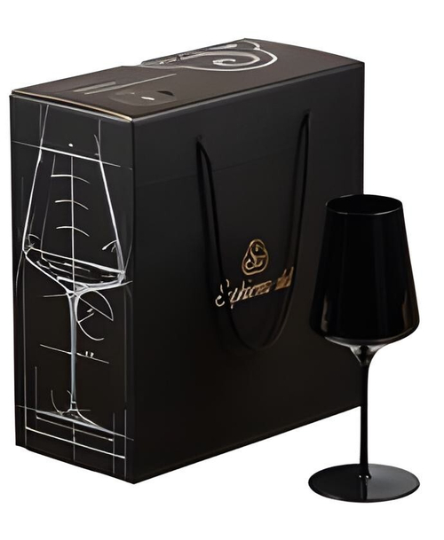 Набор из 2-х бокалов для вина  420 мл Sophienwald Black Line White Wine