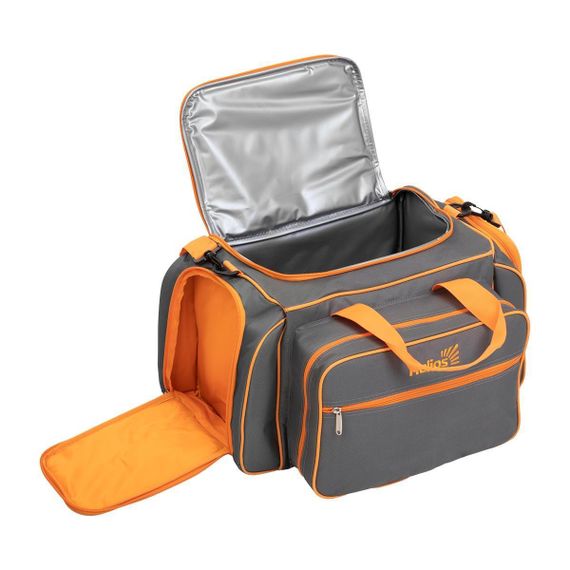 Набор для пикника Helios на 4 персоны серый HS-605(4)G