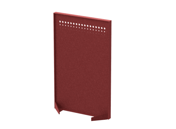 Перегородка с декором   "Фритты" 120х40х140