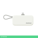 Портативное зарядное устройство Momax IP130 1-Power Mini 3 в 1 White (IP130W)