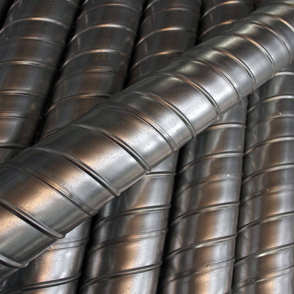 Воздуховод спирально-навивной 100 мм (3 метра)