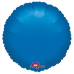 Шар фольгированный Круг 43 см (Синий)