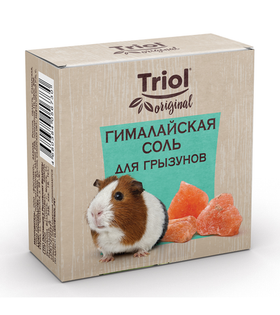 Лакомство для грызунов гималайская соль, 40г, Triol Original