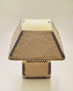 ZARA HOME НАСТОЛЬНАЯ ЛАМПА, БЕЛЫЙ