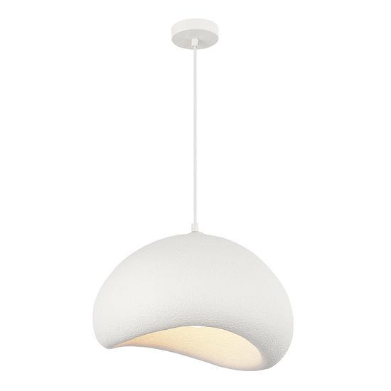 SL1522.523.01 Светильник подвесной ST-Luce белый/белый E27 1*60W WABI SABI