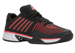 Мужские кросовки для Padel K-Swiss Express Light 3 Padel - black/micro chip/neon lava