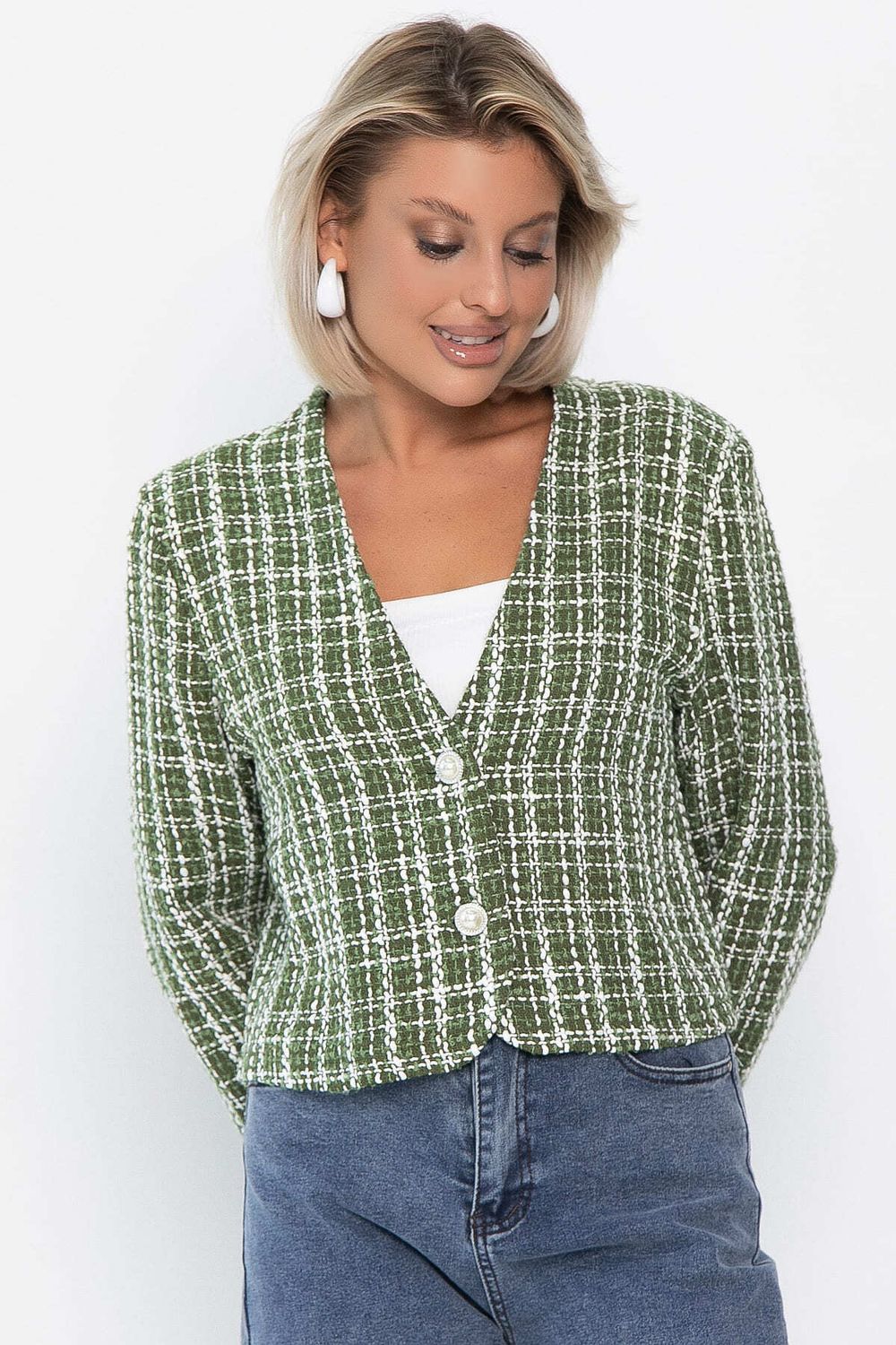 Жакет Дольче (зеленый) Б14153-7М LT Collection