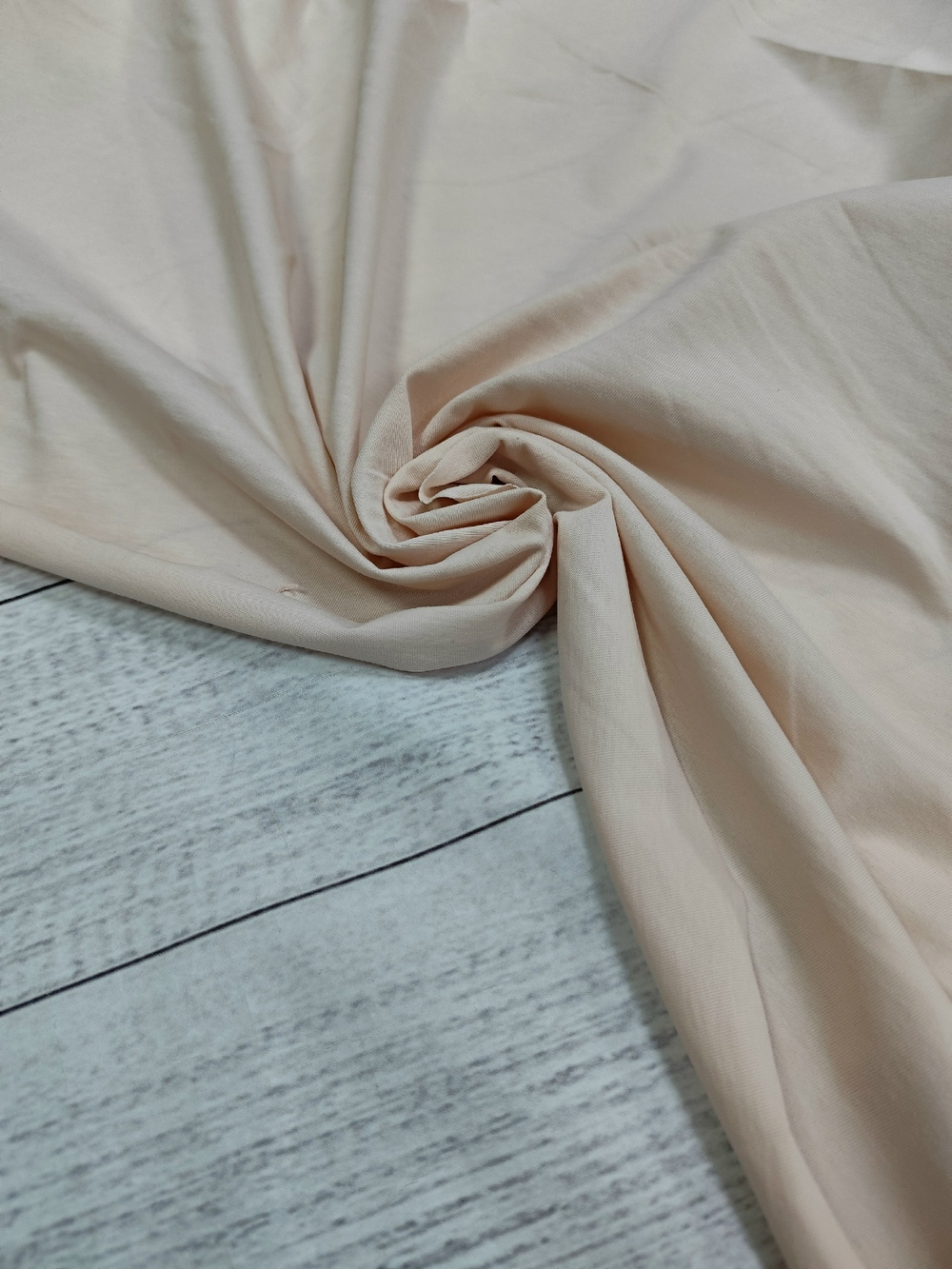 Кулирка с лайкрой Тур / Бледно-розовая