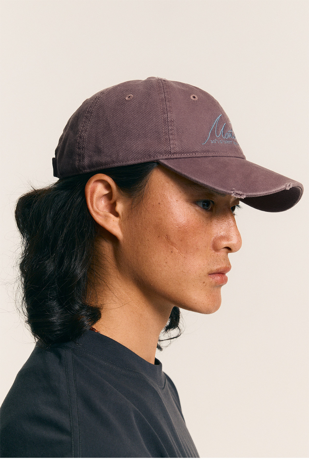 Кепка Nothomme Monterest Baseball Logo фиолетовый